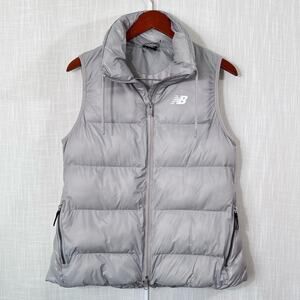 New Balance Light Grey 247 Sport Thermal Vest Size M